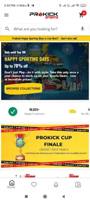 Prokick Sports android App screenshot 3